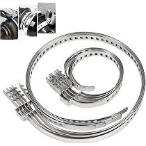 Colliers De Serrage Pour Soufflet De Cardan | Lot De 10 (5 Petits 20-50mm, 5 Grands 50-120mm) | Acier Inoxydable - 5