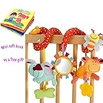 YOUFAN Bambino Bambini Crib Culla Carrozzina Giocattolo Appeso sede Sonagli Spirale Passeggino Auto con Squilla Bell