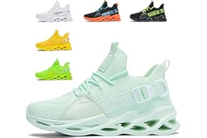 SSERHEHK Turnschuhe Herren Laufschuhe Damen Sportschuhe Atmungsaktiv Leichtewichts rutschfeste Sportschuhe Gym Fitness Outdoor Schuhe Fashion Straßenlaufschuhe Knit Sneaker
