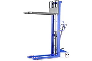 Pallit Gerbeur hydraulique LIFT-M | Hauteur de levage 1600 mm | Capacité de charge 1500 kg | Roues PU | Chariot élévateur