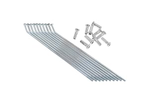 XZMALZYC 10 teile/satz 10''12'' 14''16'' 17''17'' 19''Vorder- oder hinterer Rand Nabenrad sprach für XR CRF BBR. Dirt Pit Bike. (Color : 14 Inch)