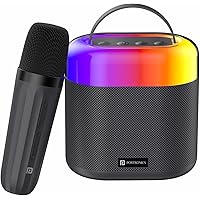 Portronics Dash 2 Wireless Bluetooth Karaoke Mic with 10W Speaker,Upto ...
