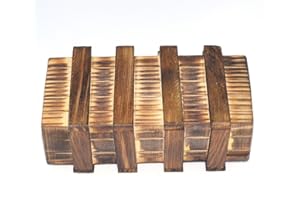 Chonor Puzzle 3D puzzle, gra dla mózgu, magiczne pudełko na prezent, pudełko na prezent, z drewna, gra czosławika, zabawka drewniana, trening mózgu, gra logiczna dla dzieci i dorosłych