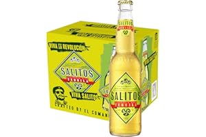 SALITOS Tequila Beer (12 x 0,33l) - Mildes Bier mit dem leichten Hauch von Limette - 5,9% Vol. - Perfekt fürs Wochenende oder einen Abend mit seinen Freunden