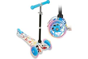 ‎ZIZITO ZIZITO Timo 2 Kinderroller - Leichter Cityroller mit Leuchtenden LED Rädern & Faltbar, Ideal als Kinderscooter & Tretroller für Kinder ab 3 Jahre, Belastbar bis 50 kg