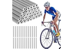 AEIOPRS 24 Piezas Reflectantes para Ruedas de Bicicleta Material 3M Reflectante para Radios de Bicicleta Reflectores para Ruedas de Bicicleta