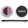 Revolution Relove Water Activated Eye Liner Double Up Long Stay Smudge-Proof Red & Yellow (Purples)