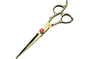 SHARONDS Złote profesjonalne nożyczki fryzjerskie 15 cm 18 cm zestaw nożyczek fryzjerskich (cięcie 15 cm)