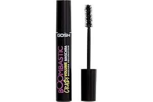 ‎GOSH GOSH Boombastic Crazy Mascara für extremes Volumen & lange Wimpern IVolumen-Wimperntusche mit präzisem Bürstenkopf IWimpern ohne Klumpen Ilanganhaltend, hautverträglich & parfümfrei I 001 Black