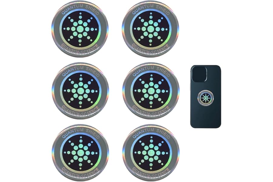 6pcs Stickers for Cellphone, Phone Protection Decal for Electronic Devices WiFi Smart Phones Tablets Laptops Computers TV Monitors