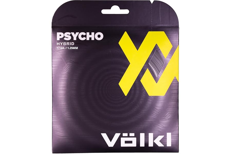 Volkl Psycho Hybrid Tennis String - 12m Set, Gauge- 1.25mm
