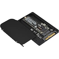 SSDセット ADWITS Obudowa U.2 na NVMe SSD, U.2 (SFF-8639) na M.2 Key-M