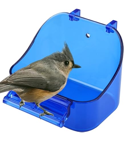 Vogel Badehaus Transparent - Badewanne Für Käfig Mit Schublade