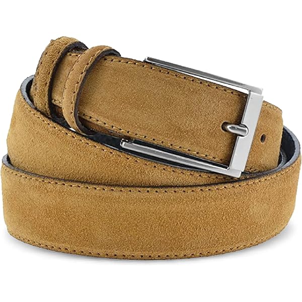 Suède riem Brunelle | beige | Dante6 | Little Soho