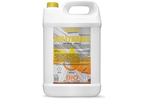 ‎GIDELI GiDeli Bioethanol 96,6% Geruchlos 5L - Bio Ethanol für Tischkamin, Kamin Indoor & Outdoor - Rauchfrei und Rußfrei - Aus Mais & Zuckerrüben
