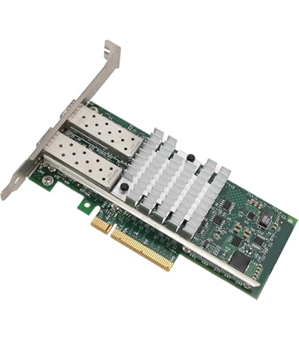 Carte Contrôleur PCIe Réseau LAN 10G Fibre SFP+ 2 Ports X722-DA2 chips Carte Contrôleur PCIe Réseau LAN 10G Fibre SFP+ 2 Ports X722-DA2 chips