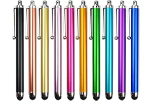 SYOLEE 10 Pcs Stylus Pen Universal Touch Screen Capacitive Stylus for Phone Pad Tablet