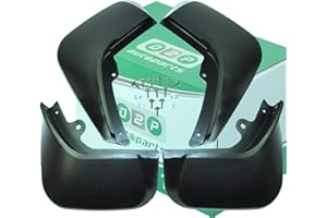 D2P Mudflap Set Mud Flaps Kit Replacement Front Compatible With 2015-2018 Land Rover Discovery Sport Replaces VPLCP0203