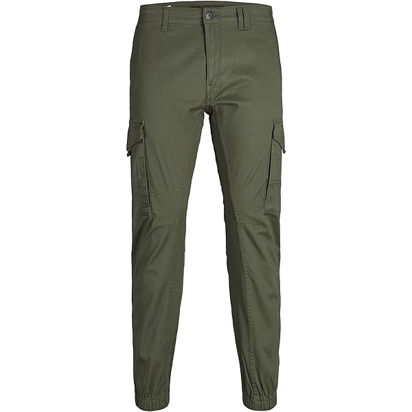 TOM TAILOR mens Trousers 1049438, 23900 - Dark Palm, 32 W