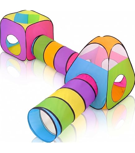 Tente de Jeu pour Enfants 135CM Piscine à Balles Tente Château Princess Portable Intérieur Extérieur Tentes pour Bébé