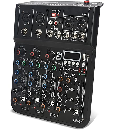 Behringer XENYX 1202FX 12 INPUT 2 BUS MIC LINE MIXER : Amazon.co