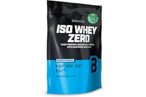 BioTechUSA Iso Whey ZERO, Lactose, Gluten, Sugar FREE, Premium Whey Protein Isolate, 500 g, Coco