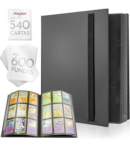 Ultra PRO - 30° Anniversario 12-Pocket PRO Binder for Magic: The Gathering, Protect & store fino a 480 carte MTG & Standard Size Cards, Side Loading Pockets, Debossed Cover & Zip Chiusura