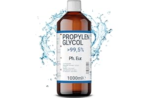 AUGUST ENGELHARDT 1000 ml de propilenglicol de calidad farmacéutica USP, versátil, alta pureza, > 99,5 %, E1520