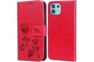 BIIULHCI Custodia Cover per Motorola Moto Edge 20 Lite,Premium Flip Pelle per Motorola Moto Edge 20 Lite PU Portafoglio Magnetica Libro con Slot Schede,Supporto Stand, Interno TPU Protezione Portafoglio