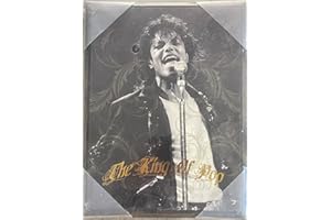 Virgin Record Michael Jackson [The King of Pop] - Wall Art Plaque (6.5" x 8.5")