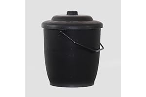 PRICECRUNCHERS Price Crunchers Plastic Black Coal Bucket