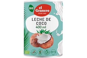 El Granero Integral - Leche De Coco Bio, 400 Ml