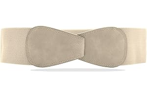 Van Der Rich ® - Cinturón Obi Elástico Ancho Extensible 7 cm - Mujer