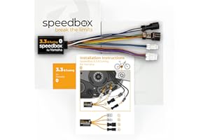 ‎SPEEDBOX SpeedBox 3.3 B.Tuning Kompatibel mit Yamaha-Motoren PW-X3, PW-S2, YDX-Moro/E-Bike-Tuning-Chip mit Bluetooth/SpeedBox App