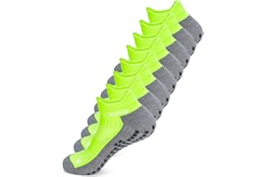 Gogogoal Calcetín atlético antideslizante para hombre y mujer, calcetín deportivo de fútbol antideslizante con agarre, Calcetín pantufla antideslizante