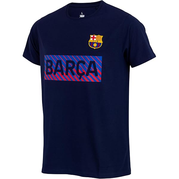 Maillot FC Barcelone Officiel - Collection Barça Homme Adulte, Polyester Respirant