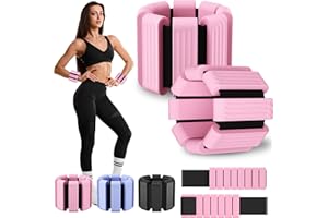 Giiyr Ankle Weights for Women Men,Adjustable Wrist Weights Set of 2(1lb Each),Wearable leg weights/arm weights，Wrist & Ankle Weights Bracelet for Yoga,Pilates,Running, Fitness,Physical Therapy