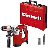 Einhell Bohrhammer TE-RH 32 4F Kit (1250 W, 5 Joule, 32 mm Bohrleistung in Beton, SDS-Plus, Anti-Vibrationsgriff, inkl. E-Box