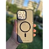 Lavderuar iPhone 16 Pro Max i&ccedil;in MagneticSafe ile Uyumlu Focus07 Serisi Polikarbonat Kenarları Silikon ve K&ouml;şeleri G&uuml;&ccedil;lendiri