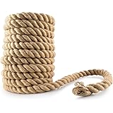 Amazinggirl Garten Kordel Natur Juteschnur Dickes Seil 30 mm - Juteseil Tau Schnur Schiffstau Bastelschnur für Haushalt Tauzi