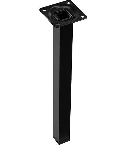 GedoTec Regelschroeven Tafel Meubelschroef voor Meubelvoeten M10 x 50 mm | Verstelschroeven Staal verzinkt | Stelschroeven 500 kg draagkracht | Gemaakt in Duitsland | 10 stuks - Stelvoeten M10
