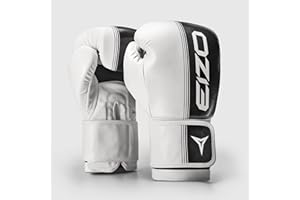 Eizo Guantoni da Boxe, PU leather Allenamento Guanti da pugilato per uomo, donna, Muay Thai, kick boxing Sparring,Combattimento, Sacchi Pugilato, MMA, Gloves Palestra 10 12 14 16 OZ