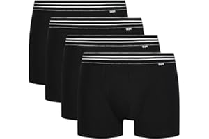 Dim Ecodim Coton Stretch Confort et Maintien X4 Boxer Homme (Lot de 4)