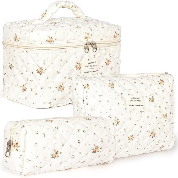 Make-up-Tasche Mit Kuh-Druck – 19x25 Cm, Mit Reißverschluss, Für Reise & Alltag