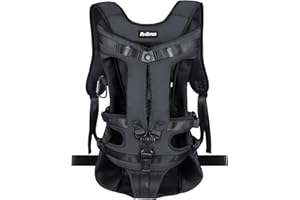 PetBonus Sac à Dos pour Chien, Sac à Dos Ajustable pour Chien, Porte-bébé pour Chien de Taille Moyenne et Petite, Porte-bébé Frontal pour Chien à Mains Libres pour la randonnée, Le Cyclisme