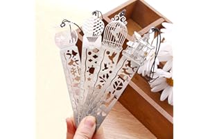 FZSECRIU Marcapaginas originales,marcadores,Marcapaginas Adhesivos， marcadores para niños, marcador de metal，material escolar bonito, accesorios de lectura，Regalos Originales，Regalo Amiga