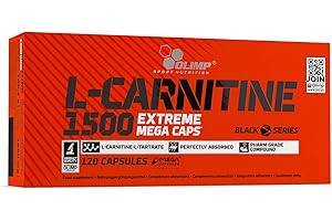Olimp Sport Nutrition L-Carnitine 1500 Extreme Mega Caps/Mega Capsules 120 Caps