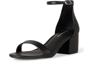 Amazon Essentials dam Two Strap Heeled SandalSandal med häl