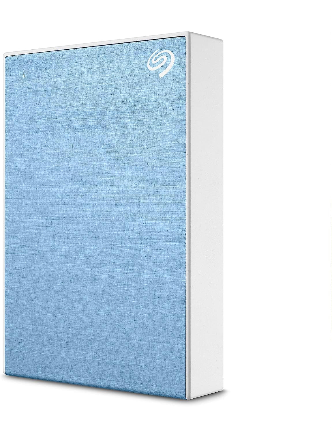 Seagate One Touch 1TB External HDD with Password Protection, USB, Light Blue, for Windows and Mac, with 3 yr Data Recovery Se
