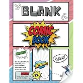 Blank Comic Book: Create Your Own Comic Stories and Flipbook Animation